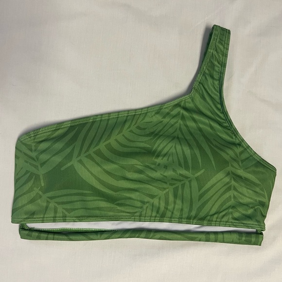 SHEIN Other - Shein Green one shoulder bathing suit top